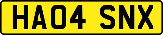 HA04SNX