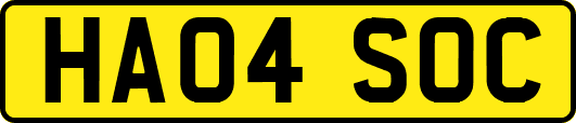 HA04SOC