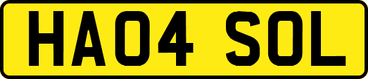 HA04SOL