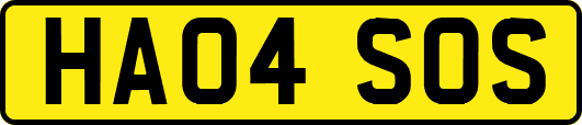 HA04SOS