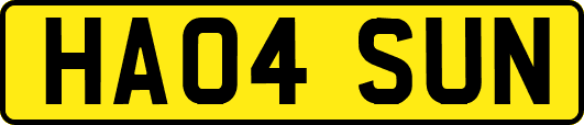 HA04SUN