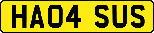 HA04SUS