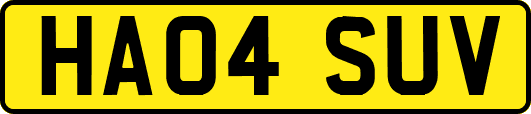 HA04SUV