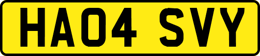HA04SVY