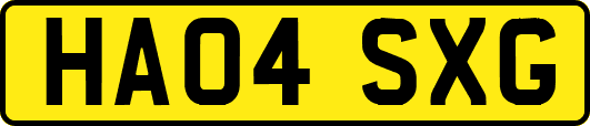 HA04SXG