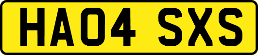 HA04SXS
