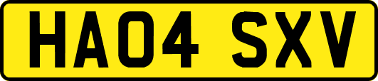 HA04SXV