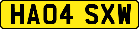 HA04SXW