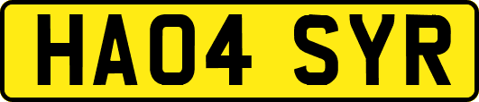 HA04SYR