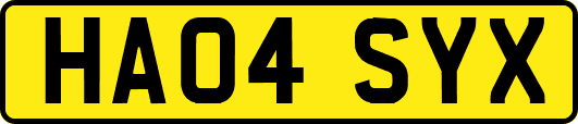 HA04SYX