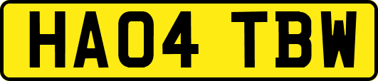 HA04TBW