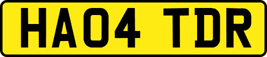HA04TDR