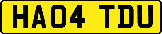 HA04TDU