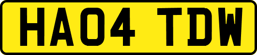 HA04TDW