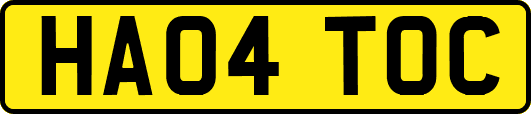 HA04TOC