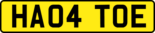 HA04TOE