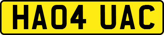 HA04UAC