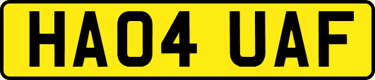 HA04UAF