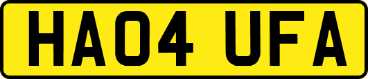 HA04UFA