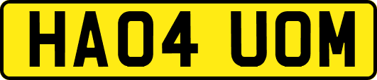 HA04UOM
