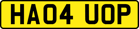HA04UOP
