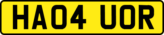 HA04UOR