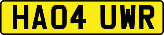 HA04UWR