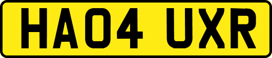 HA04UXR