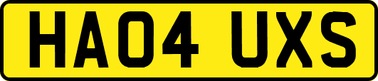 HA04UXS
