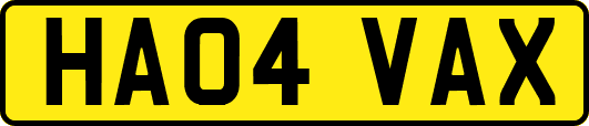 HA04VAX