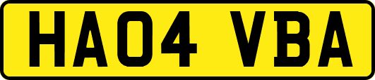 HA04VBA