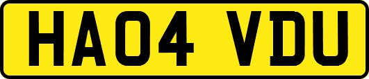 HA04VDU
