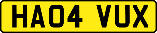 HA04VUX