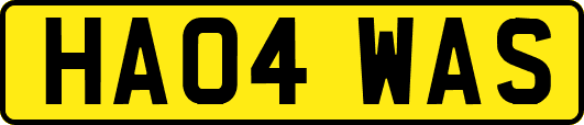 HA04WAS