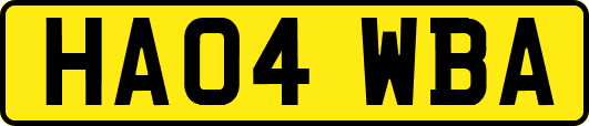 HA04WBA