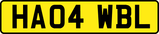 HA04WBL