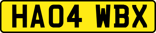 HA04WBX