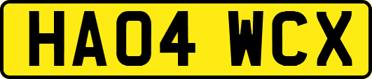 HA04WCX