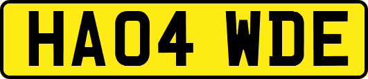HA04WDE
