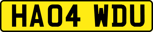 HA04WDU