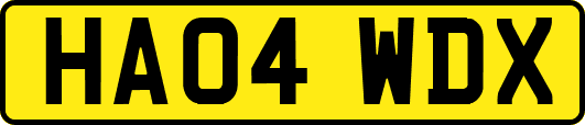 HA04WDX