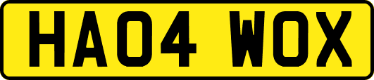 HA04WOX