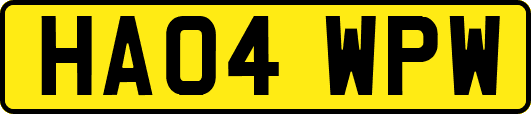 HA04WPW