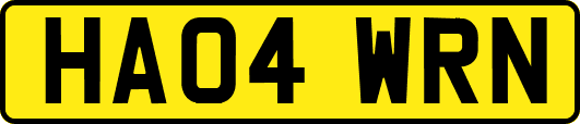 HA04WRN
