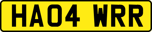 HA04WRR