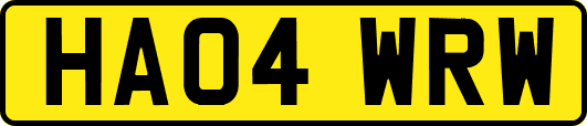 HA04WRW