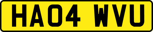 HA04WVU