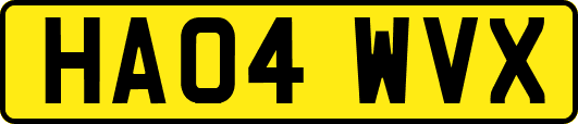 HA04WVX