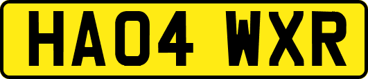 HA04WXR