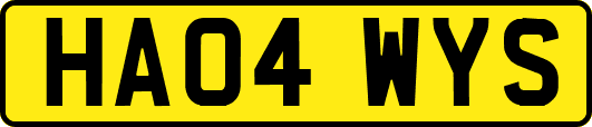 HA04WYS